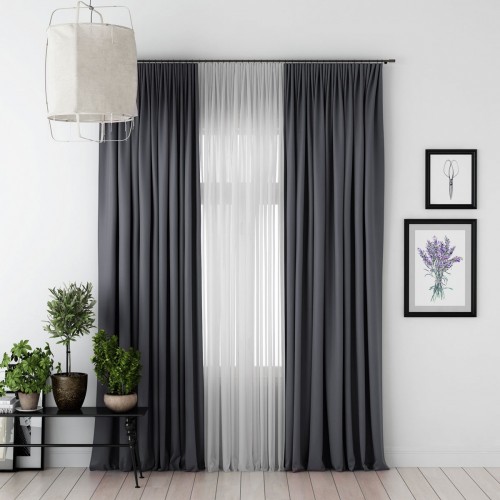 Комплект штор с подхватами "Блэкаут" PASIONARIA