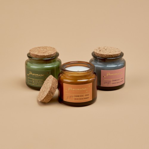 Набор ароматических свечей "Хэппи" PASIONARIA