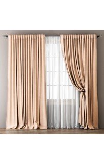 Комплект штор с подхватами "Омма" PASIONARIA