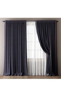 Комплект штор с подхватами "Омма" PASIONARIA