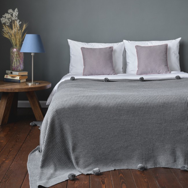 Вязаное покрывало "Бруно" PASIONARIA Вязаное покрывало "Бруно" PASIONARIA