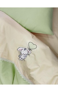 КПБ Primavelle детский Bunny с бортиками и кармашком