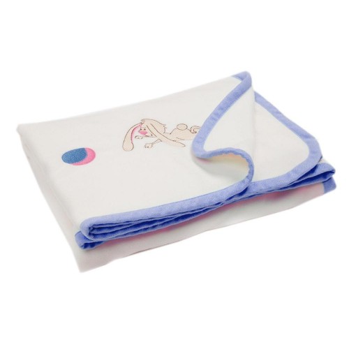 Флисовый плед с вышивкой Primavelle Lovely 100х80