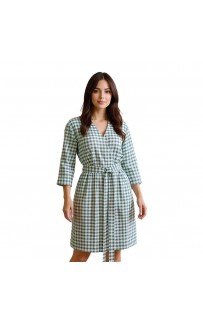 Халат-рубашка женский Primavelle Vera зеленый S/M