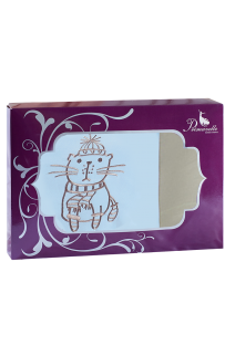 КПБ Primavelle 1,5 спальный сатин с вышивкой, наволочка 52х74 Catboys