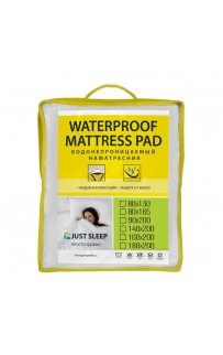 Наматрасник Just Sleep Мэри 180х200 водонепроницаемый белый Наматрасник Just Sleep Мэри 180х200 водонепроницаемый белый