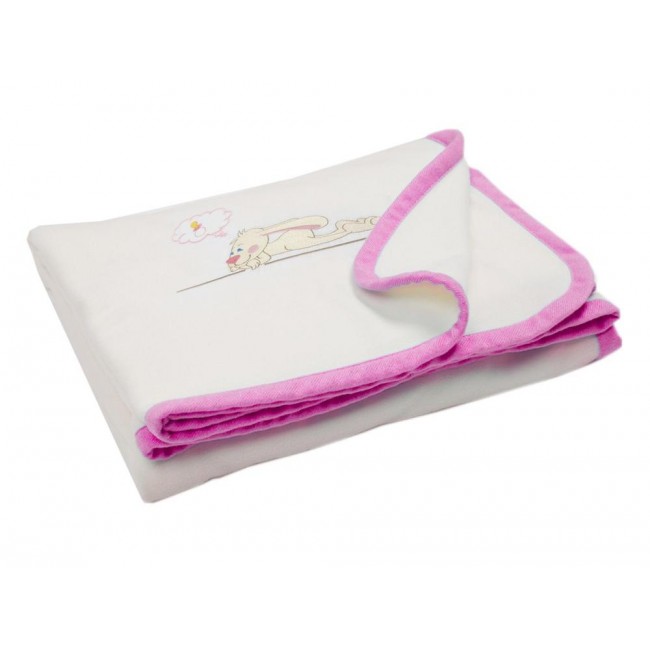 Флисовый плед с вышивкой Primavelle Lovely 100х80