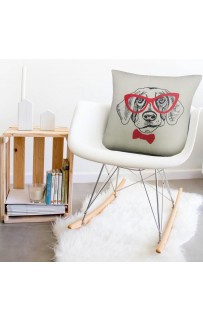 Подушка декоративная Primavelle 45х45 с вышивкой, полулен Подушка декоративная Primavelle 45х45 с вышивкой, полулен