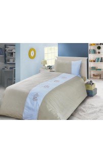 КПБ Primavelle 1,5 спальный сатин с вышивкой, наволочка 52х74 Catboys