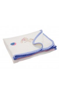 Флисовый плед с вышивкой Primavelle Lovely 100х80