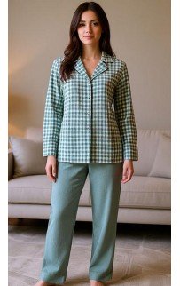 Рубашка женская Primavelle Vera зеленый M/L