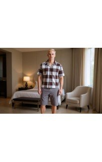 Рубашка мужская с коротким рукавом Primavelle Boris M