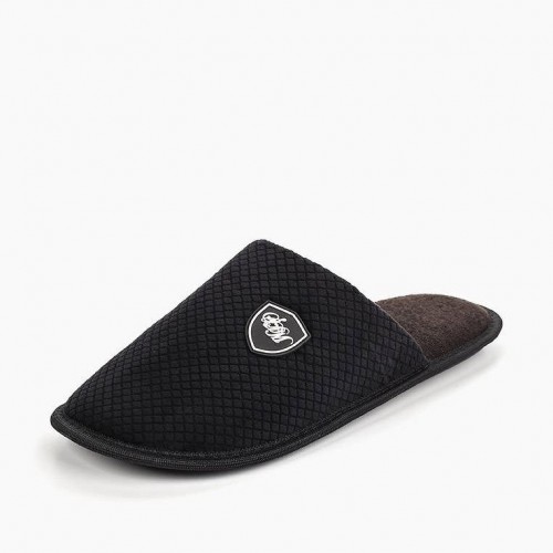 Тапочки №1 (черные) S Мужские Sofi De MarkO