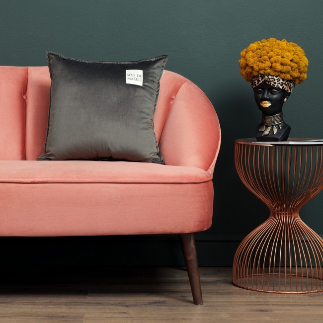 Ноэми (антрацит) Подушка 55х55