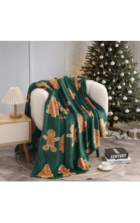 Christmas Сake (зеленый) Плед 150х200