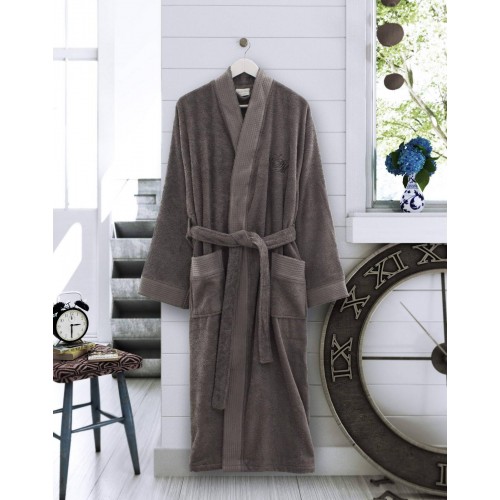 VELNES XXXL (беж) Мужской Халат Sofi De MarkO