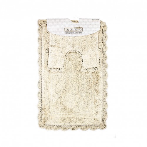 CLEO (беж) набор ковриков для ванной комнаты 60х100 и 50х50см Sofi De MarkO