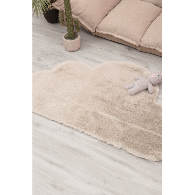 Облако (беж) Коврик Плюшевый Облако (беж) Коврик Плюшевый