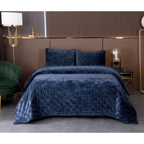 Алира (т.синий) Покрывало 240x260