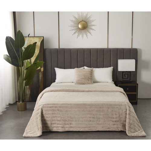 Анабель (беж) Покрывало 220х240