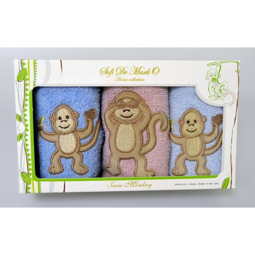 MONGO 30x50 см 1х3 салфетки махр. V2 Sofi De MarkO