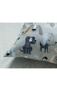 Собачки (серый) КПБ детский Siberia