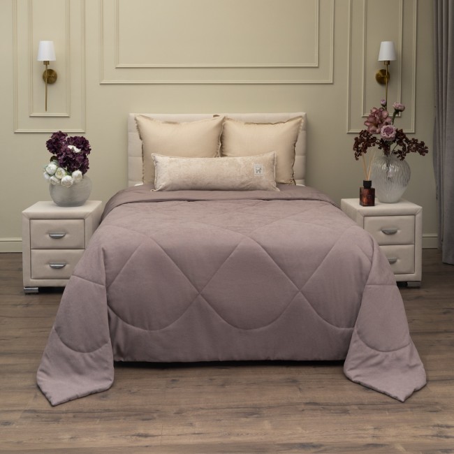 Реймонд (серо-лиловый) Покрывало 240х260 Siberia