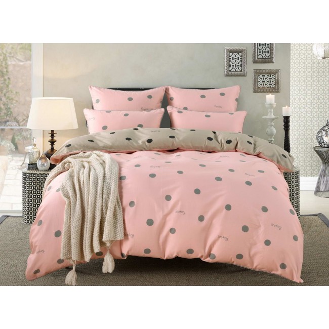 Росси (персик) КПБ сатин 7Е