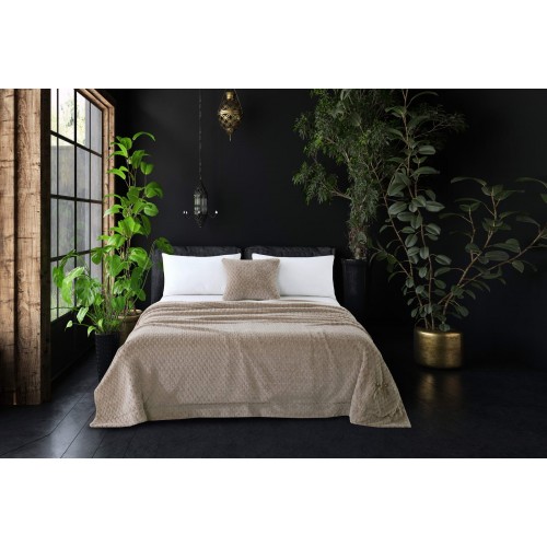 Аврил (беж) Покрывало 160х220