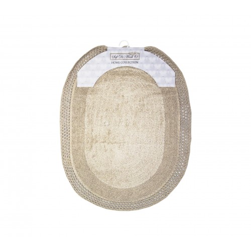 GEORGINA (стоун) Коврик для ванной кружевной 60х100 Sofi De MarkO