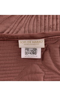 Бенита (марсала) Покрывало 240x260 Sofi De MarkO