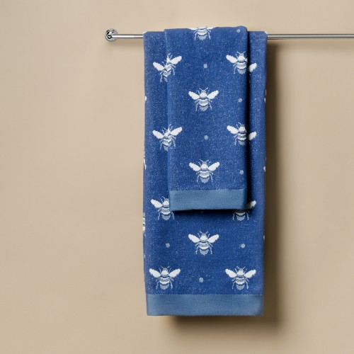 Maya (синее) 50х90 Полотенце Махровое Sofi De MarkO