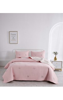 Жаклин (пепел роза) Покрывало 160х220