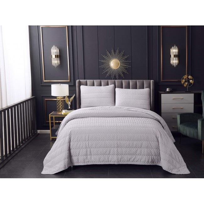 Ирма (серое) Покрывало 230х250