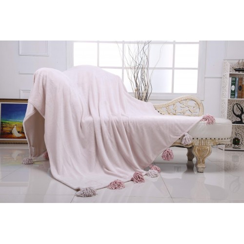 Tassel №2 (пудра) Покрывало 220х230 Sofi De MarkO