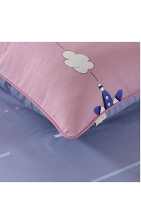 Самолетики (розовые) КПБ детский