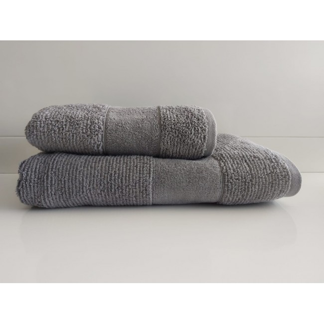 RONALD (серый) 50х90 Полотенце