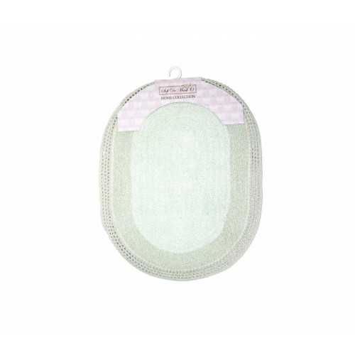 GEORGINA (ментол) Коврик для ванной кружевной 60х100 Sofi De MarkO