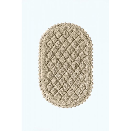 Florence (капучино) Коврик для ванной кружевной 60х100 Sofi De MarkO