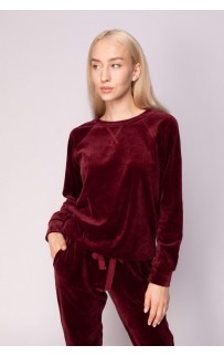 Лорен (бордо) ХL Костюм велюровый Sofi De MarkO
