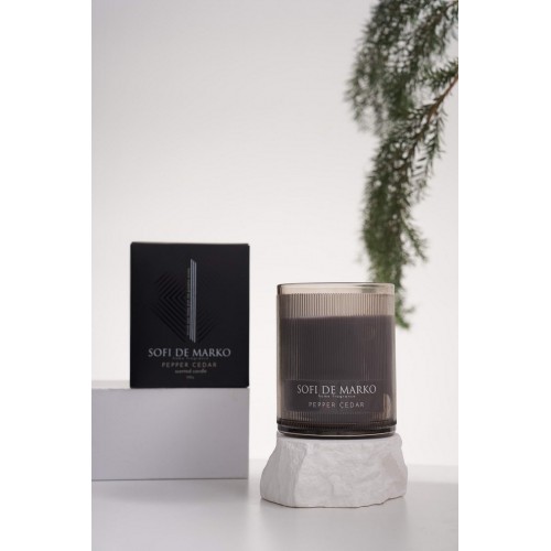Pepper Сedar Свеча Ароматическая Большая (500гр) Sofi De MarkO