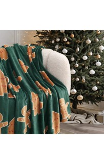 Christmas Сake (зеленый) Плед 150х200