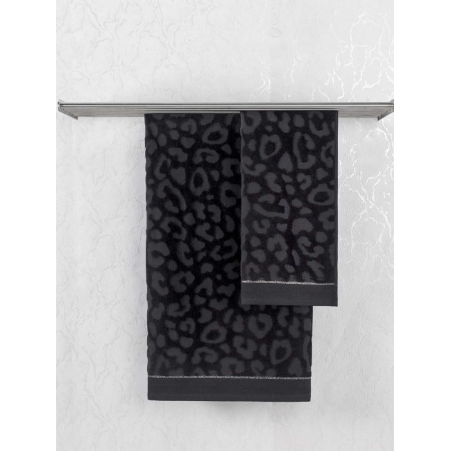Sabrina (черное) 70х140 Полотенце Sabrina (черное) 70х140 Полотенце