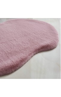 Коврик Плюшевый (пудра) 60х90