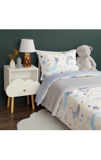 Звездочки (голубой) КПБ детский Siberia Звездочки (голубой) КПБ детский Siberia