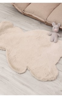 Мишка (беж) Коврик Плюшевый