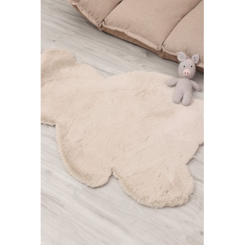 Мишка (беж) Коврик Плюшевый