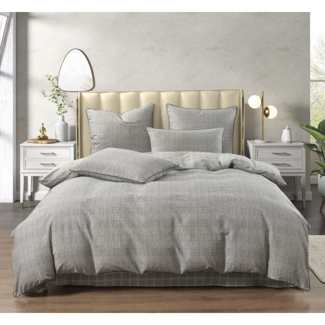 Акела (серый) КПБ сатин 7Е