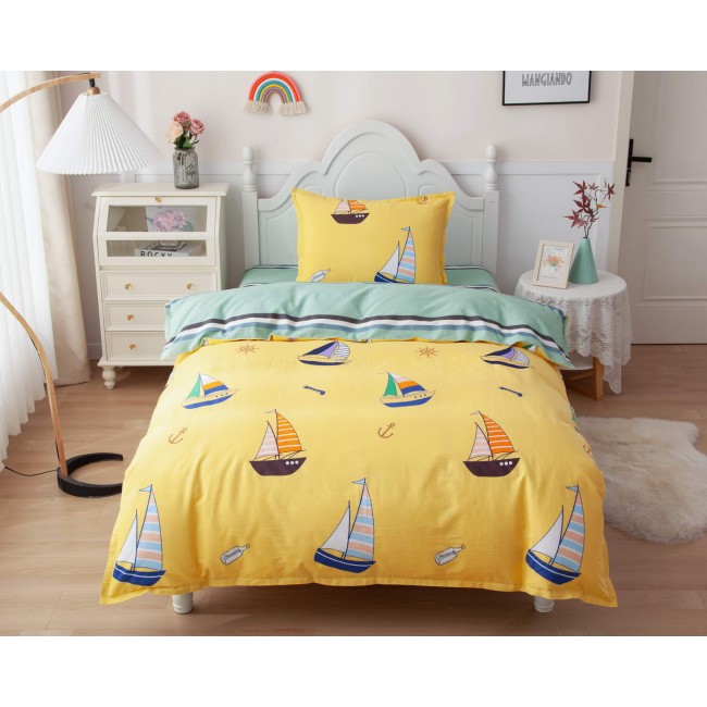 Кораблики (желтый) КПБ Детский