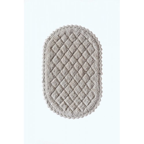 Florence (беж) набор ковриков для ванной кружевной 60х100 и 50х70 Sofi De MarkO